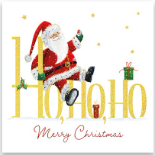 Santa and Snowman Friend/ Ho, Ho, Ho Santa Assorted