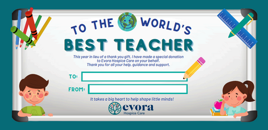 Teacher Gift Certificate