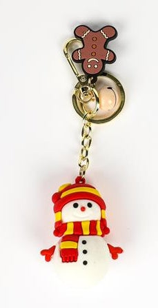 Snowman Keyring